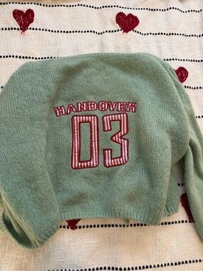Mint Green Cozy Knit Cardigan